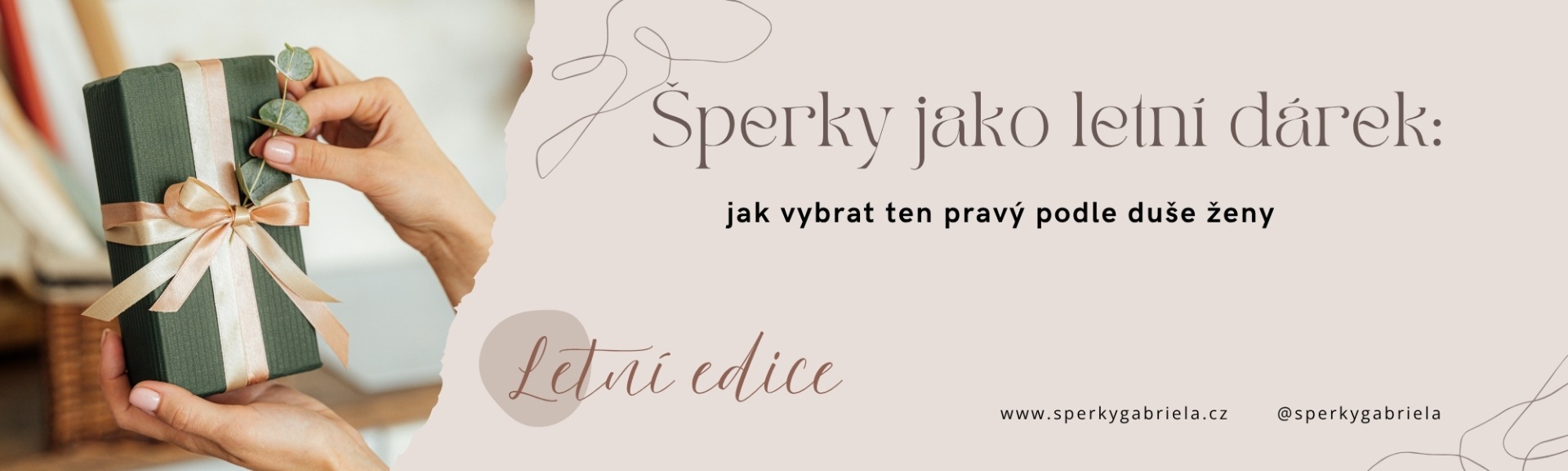 šperky jako letní dárek