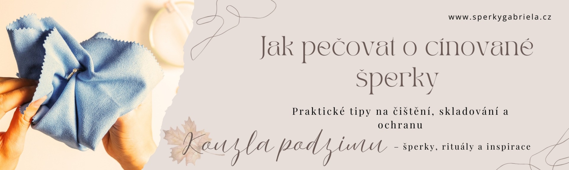 Jak pečovat o cínované šperky