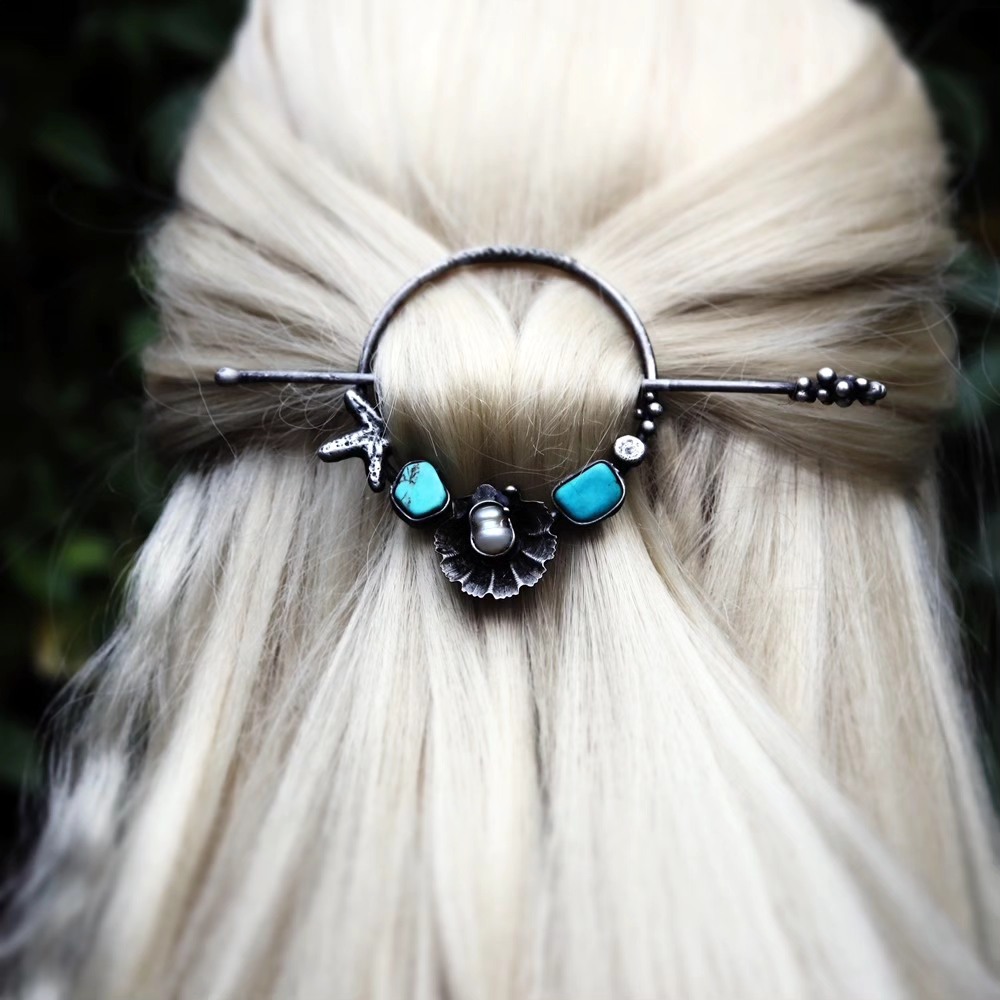 spony do vlasů s jehlicí