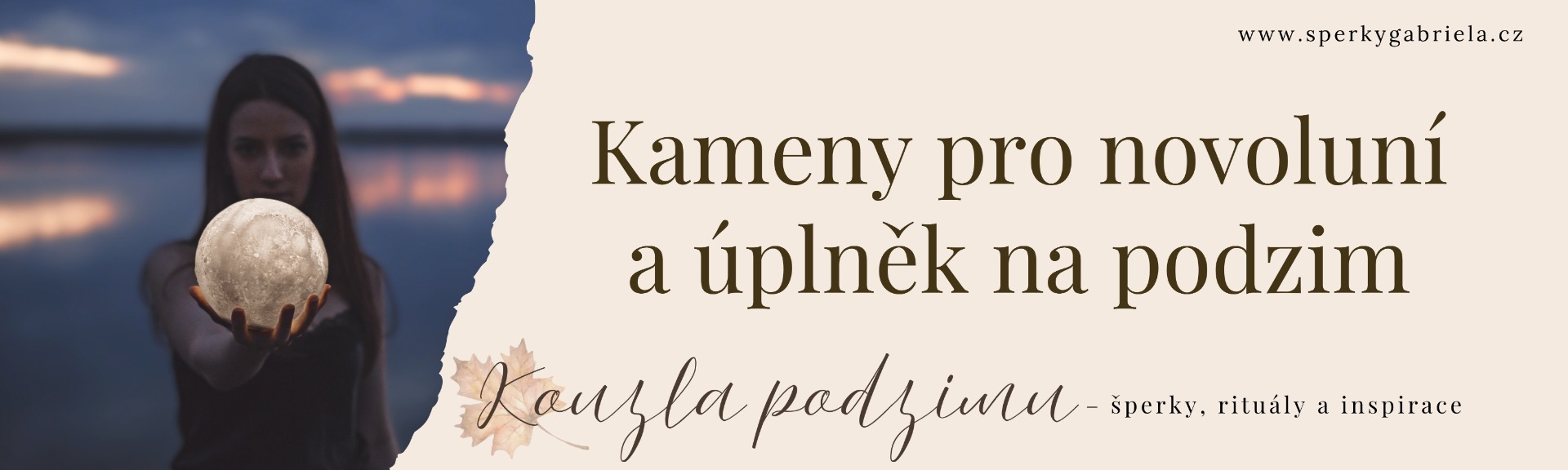 Kameny pro novoluní a úplněk na podzim