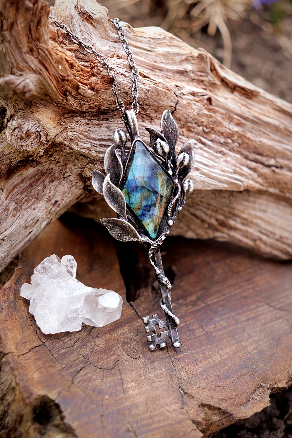 labradorit náhrdelník