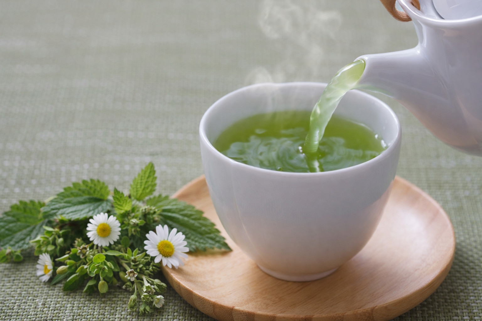 jarní čaj probuzení