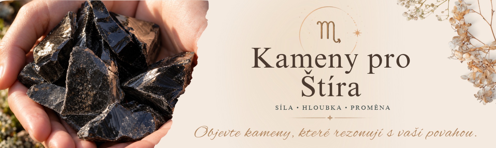 Kameny pro Štíra – malachit, labradorit a další přírodní kameny